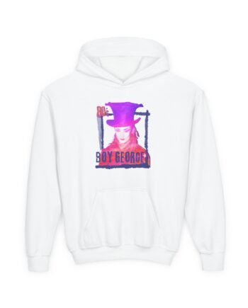 Youth Boy George 80's Boy George Heavy Blend Hooded Sweatshirt