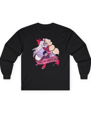 Hazbin Hotel Charlie & Vaggie Unisex Ultra Cotton Long Sleeve Tee