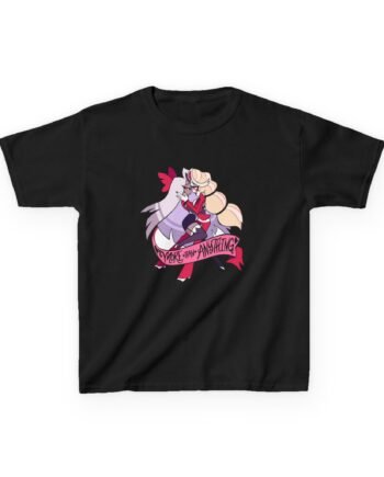 Kids Hazbin Hotel Charlie & Vaggie Heavy Cotton™ Tee