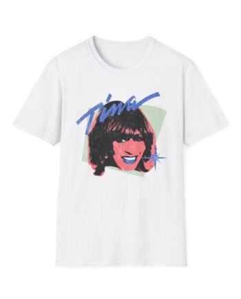 Tina Turner Portrait Unisex Softstyle T-Shirt