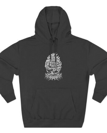 Polyphia Rahula Three-Panel Fleece Hoodie