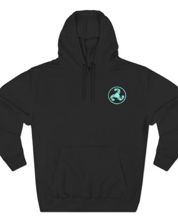 Bicep Logo Three-Panel Fleece Hoodie