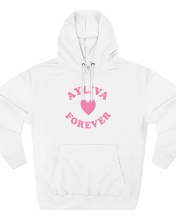 Ayliva Love Forever Three-Panel Fleece Hoodie