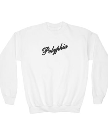 Youth Polyphia Vintage Logo Crewneck Sweatshirt