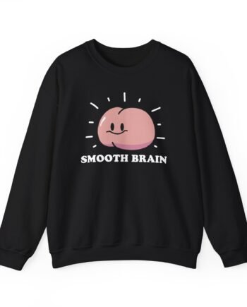 Haminations Smooth Brain Unisex Heavy Blend™ Crewneck Sweatshirt