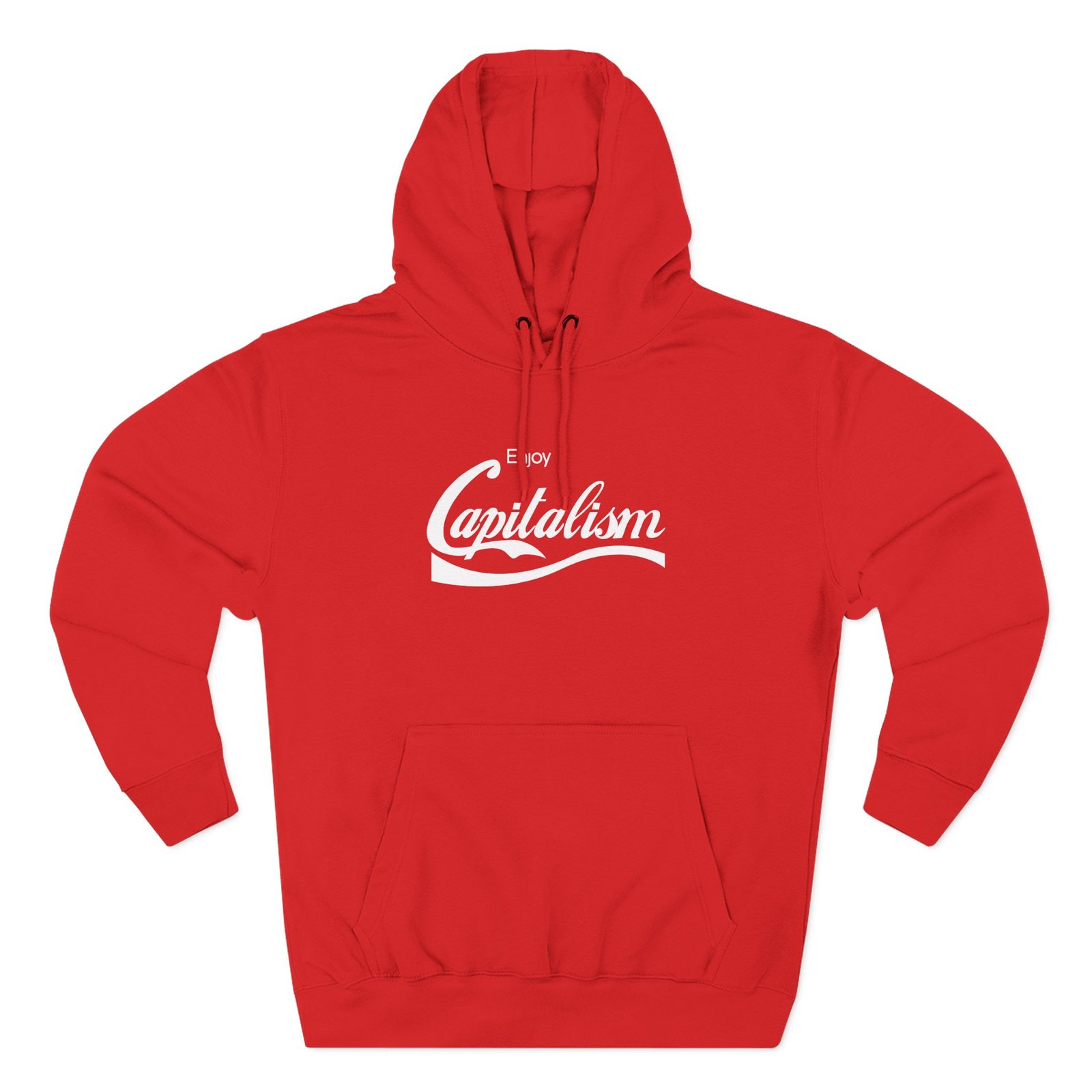 Valuetainment Enjoy Capitalism Three-Panel Fleece Hoodie