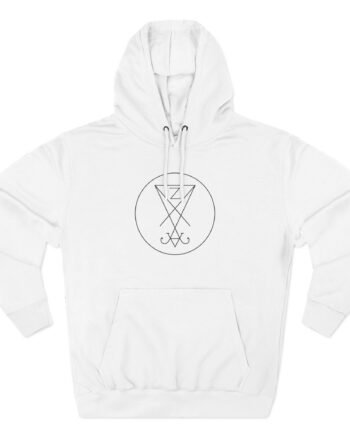 Zeal and Ardor Logo Three-Panel Fleece Hoodie