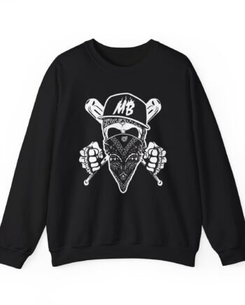 Montana Black Unisex Heavy Blend™ Crewneck Sweatshirt