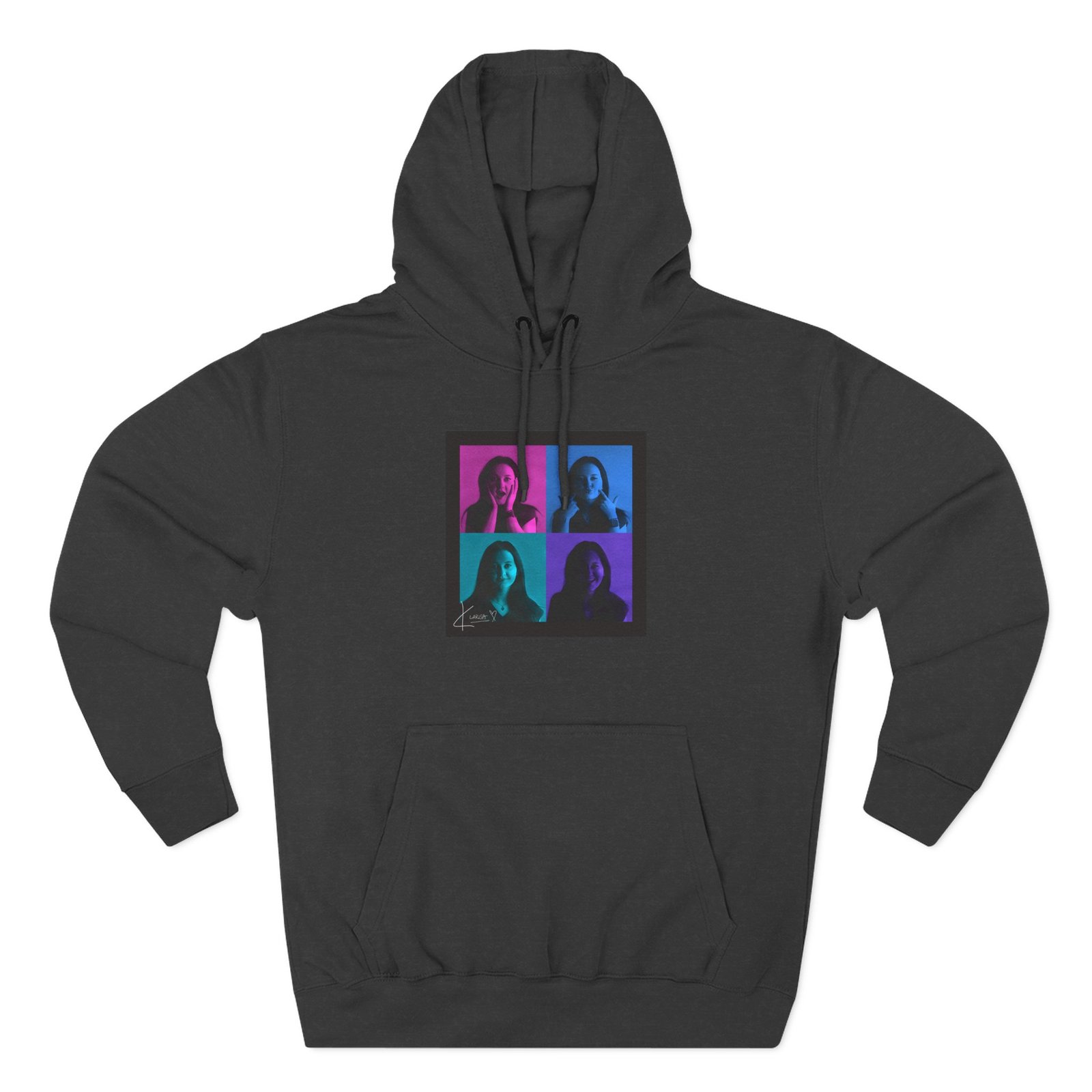 Klarisa Emotions Three-Panel Fleece Hoodie