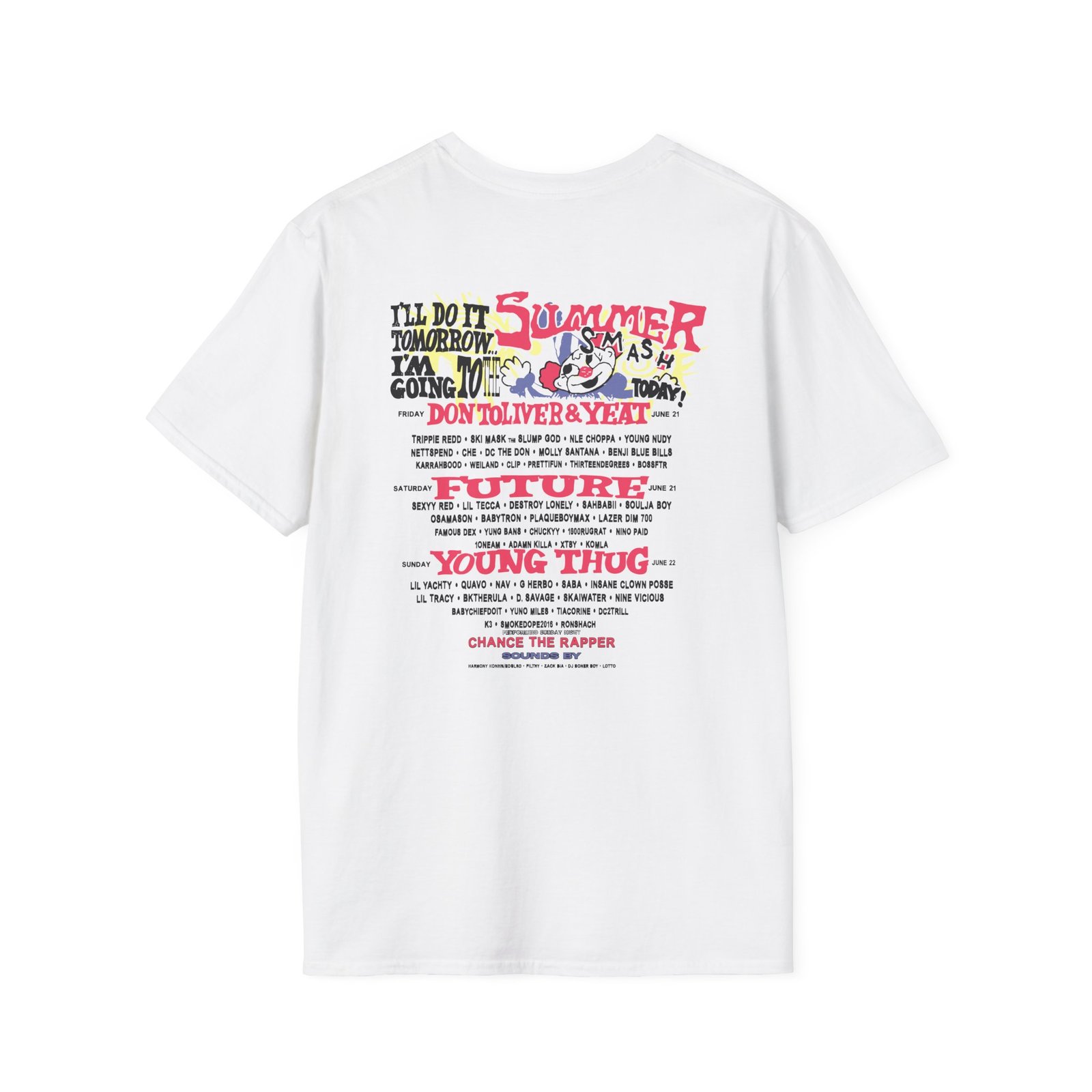 Summer Smash Do It Tomorrow Unisex Softstyle T-Shirt