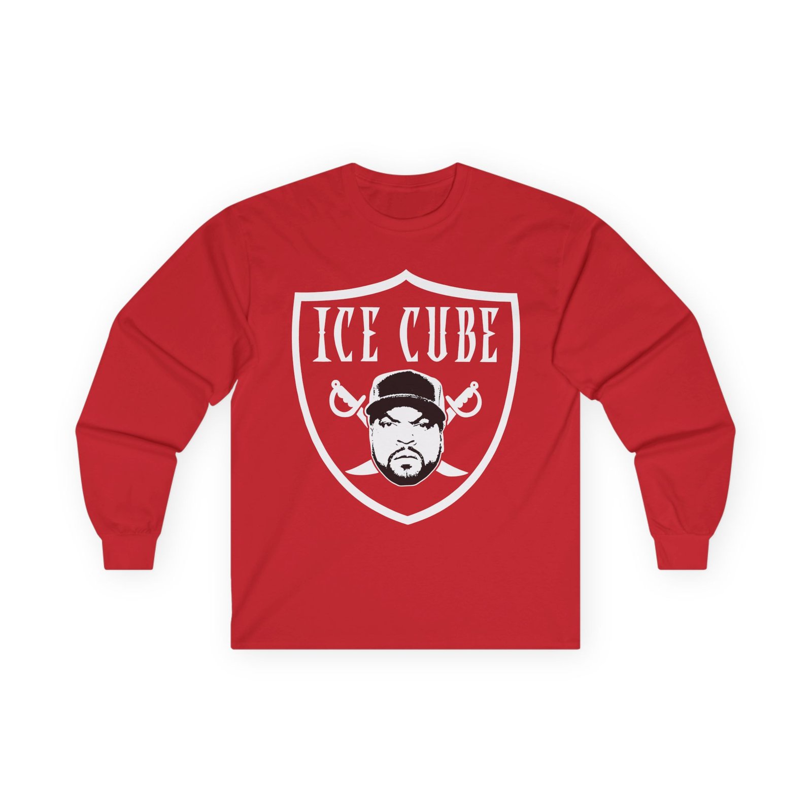 Ice Cube Shield Logo Unisex Ultra Cotton Long Sleeve Tee