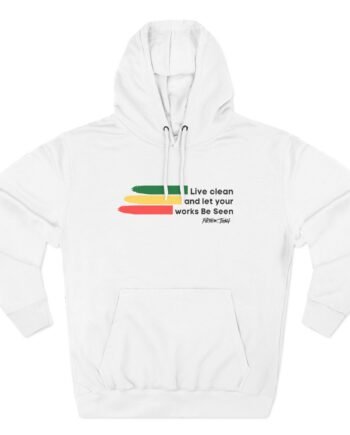 Peter Tosh Live Clean Three-Panel Fleece Hoodie