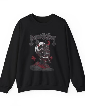 Bewitcher Skull Unisex Heavy Blend™ Crewneck Sweatshirt
