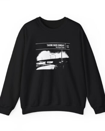 Taking Back Sunday Tell All Your Friends Cover Unisex Heavy Blend™ Crewneck Sweatshirt
