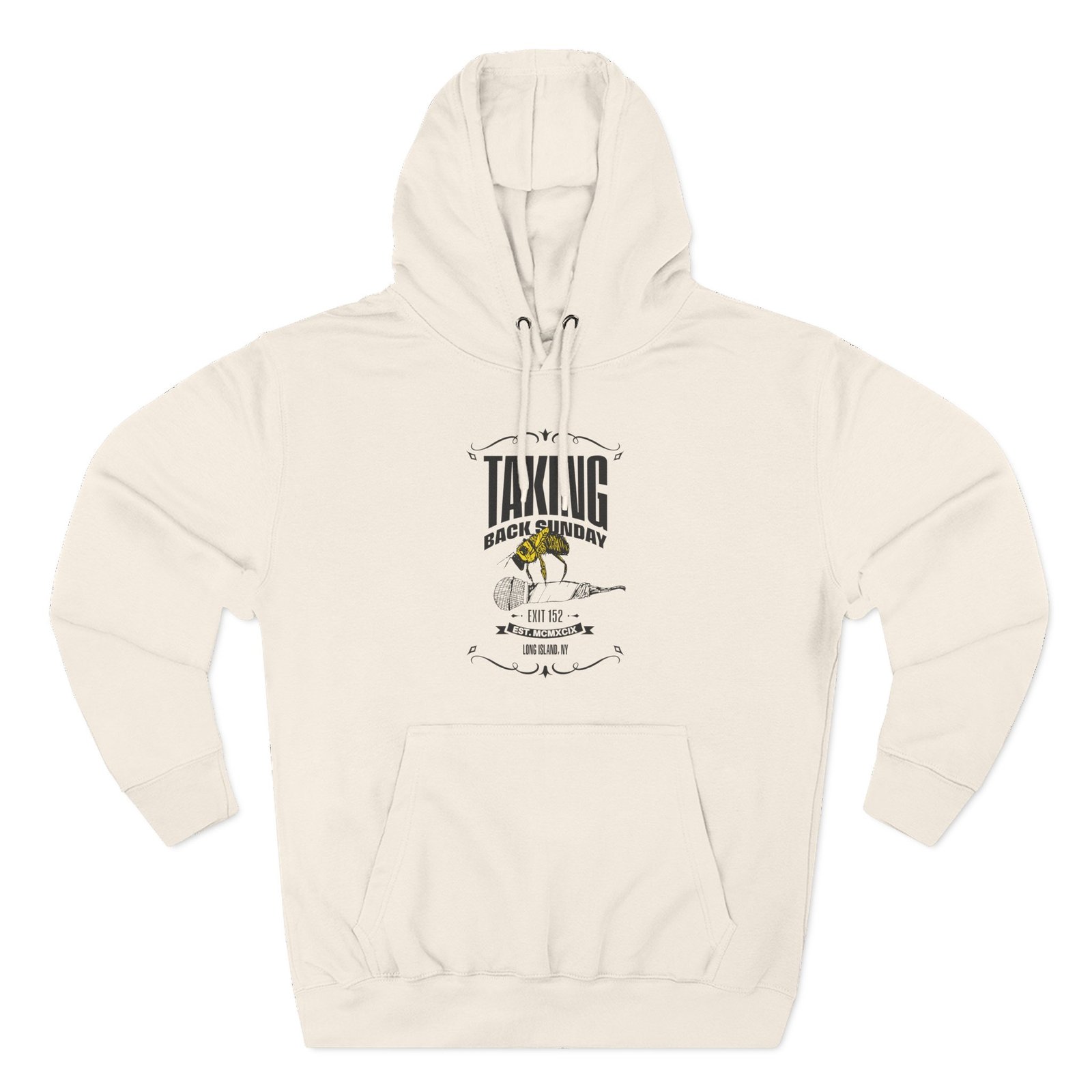 Taking Back Sunday Bee Three-Panel Fleece Hoodie