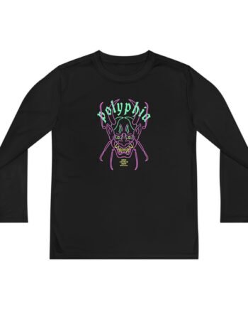 Youth Polyphia Neon Beetle  Long Sleeve Competitor Tee