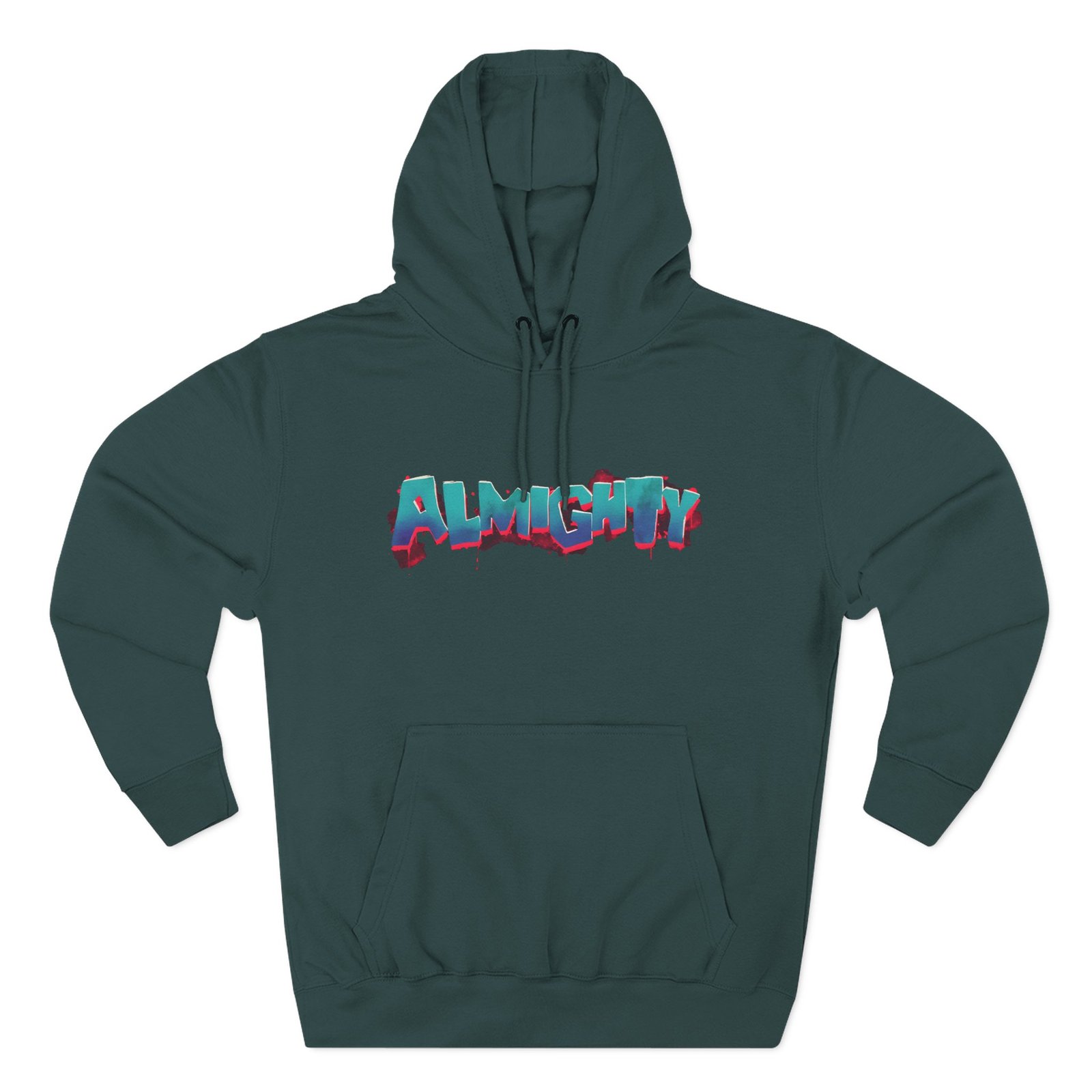 Almighty Splatter Three-Panel Fleece Hoodie