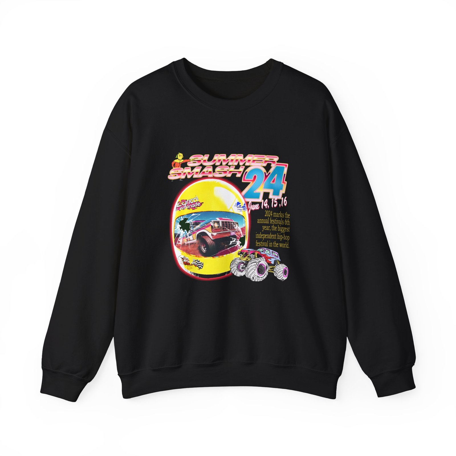 Summer Smash Racer Line Up Unisex Heavy Blend™ Crewneck Sweatshirt