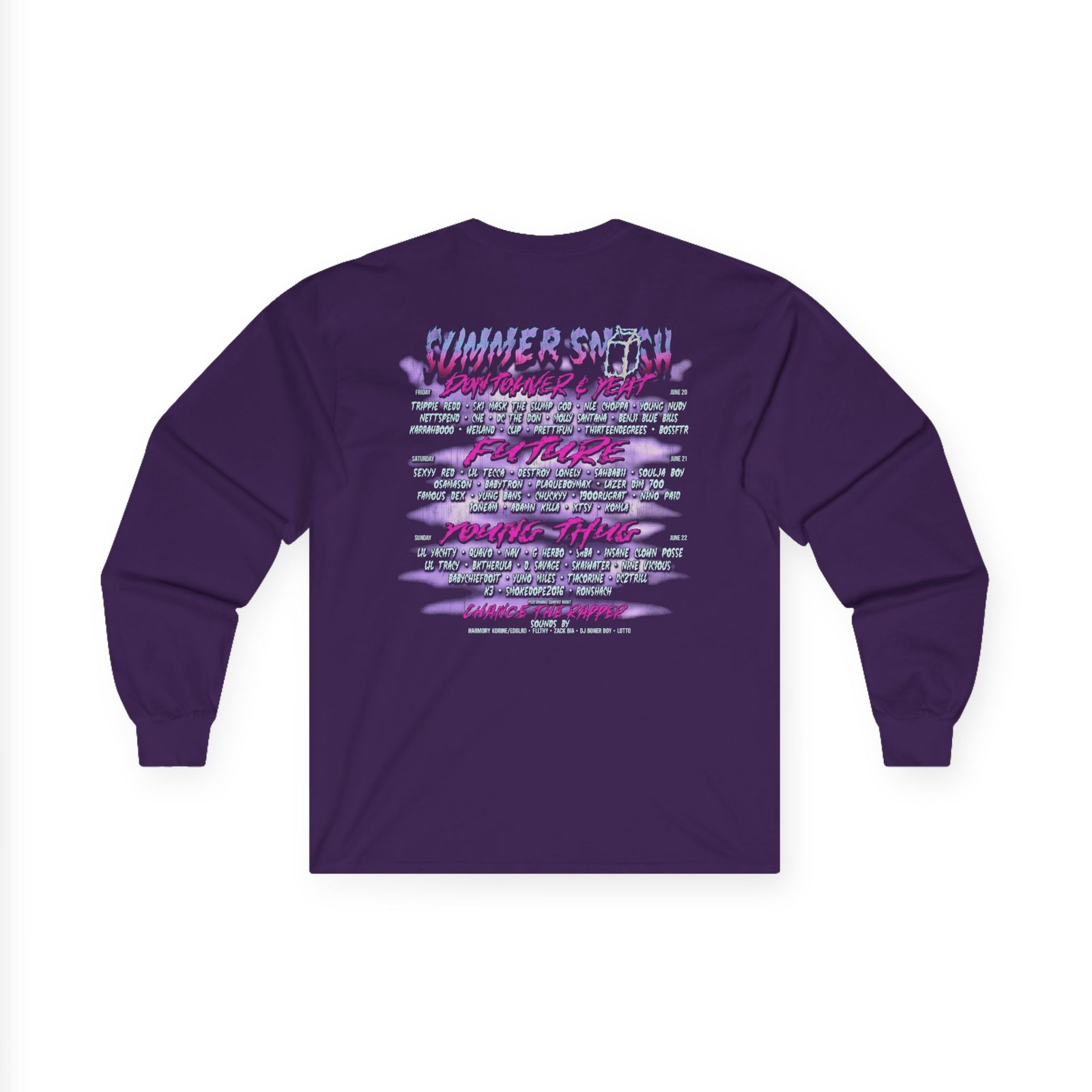 Summer Smash Shark Unisex Ultra Cotton Long Sleeve Tee