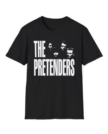 1984 the Pretenders Tour Unisex Softstyle T-Shirt