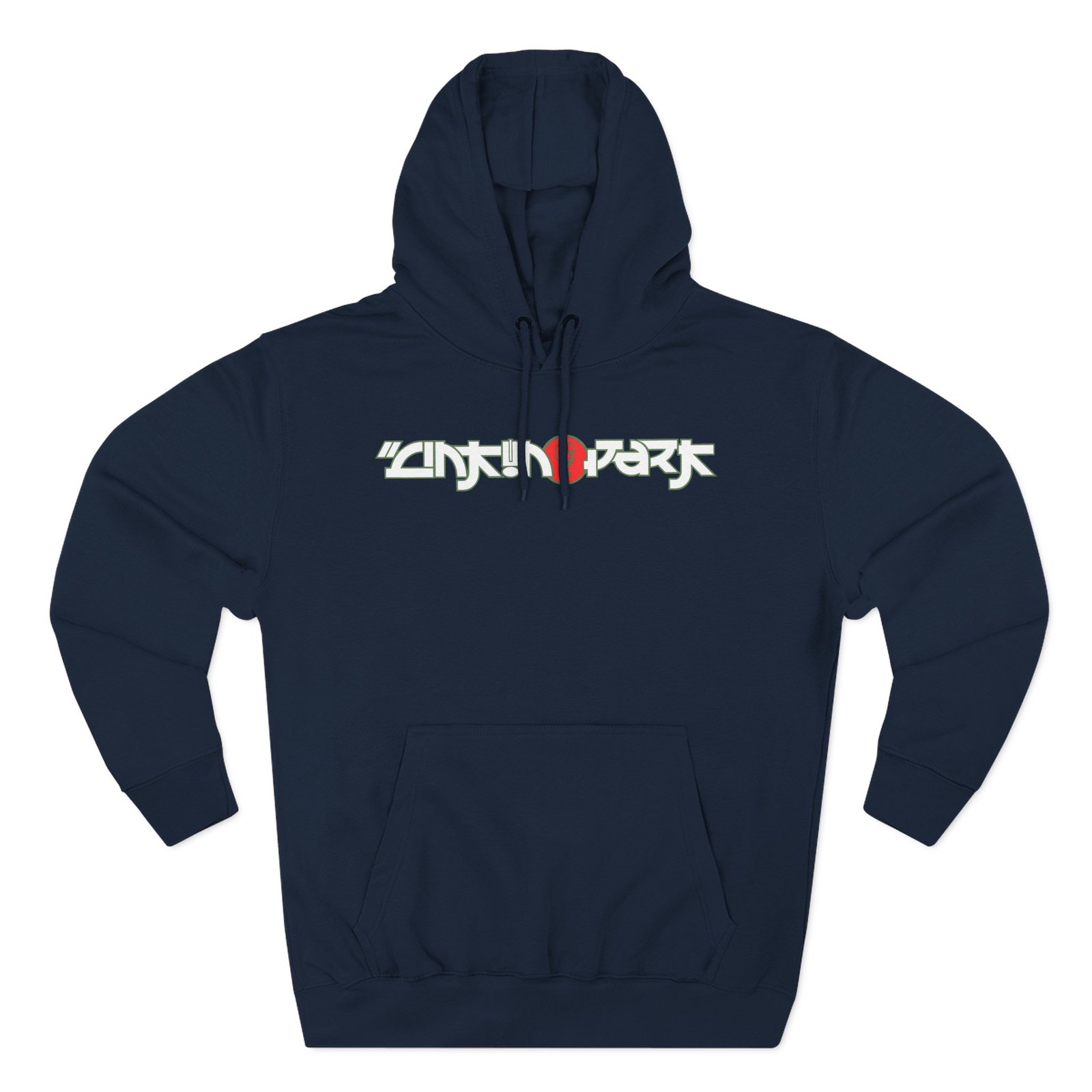 Linkin Park Vintage Gasmask Three-Panel Fleece Hoodie