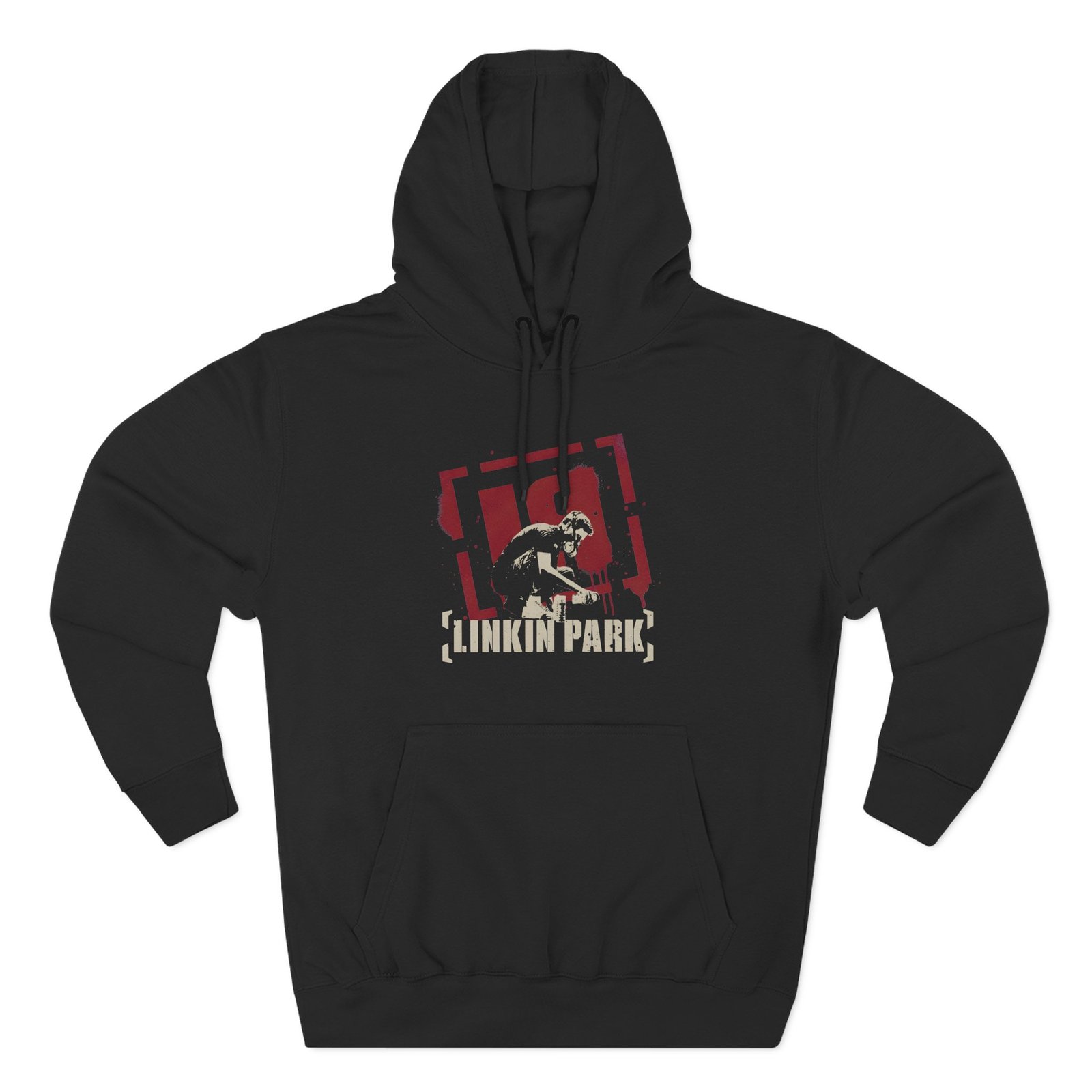 Linkin Park Vintage Meteora Spray Three-Panel Fleece Hoodie
