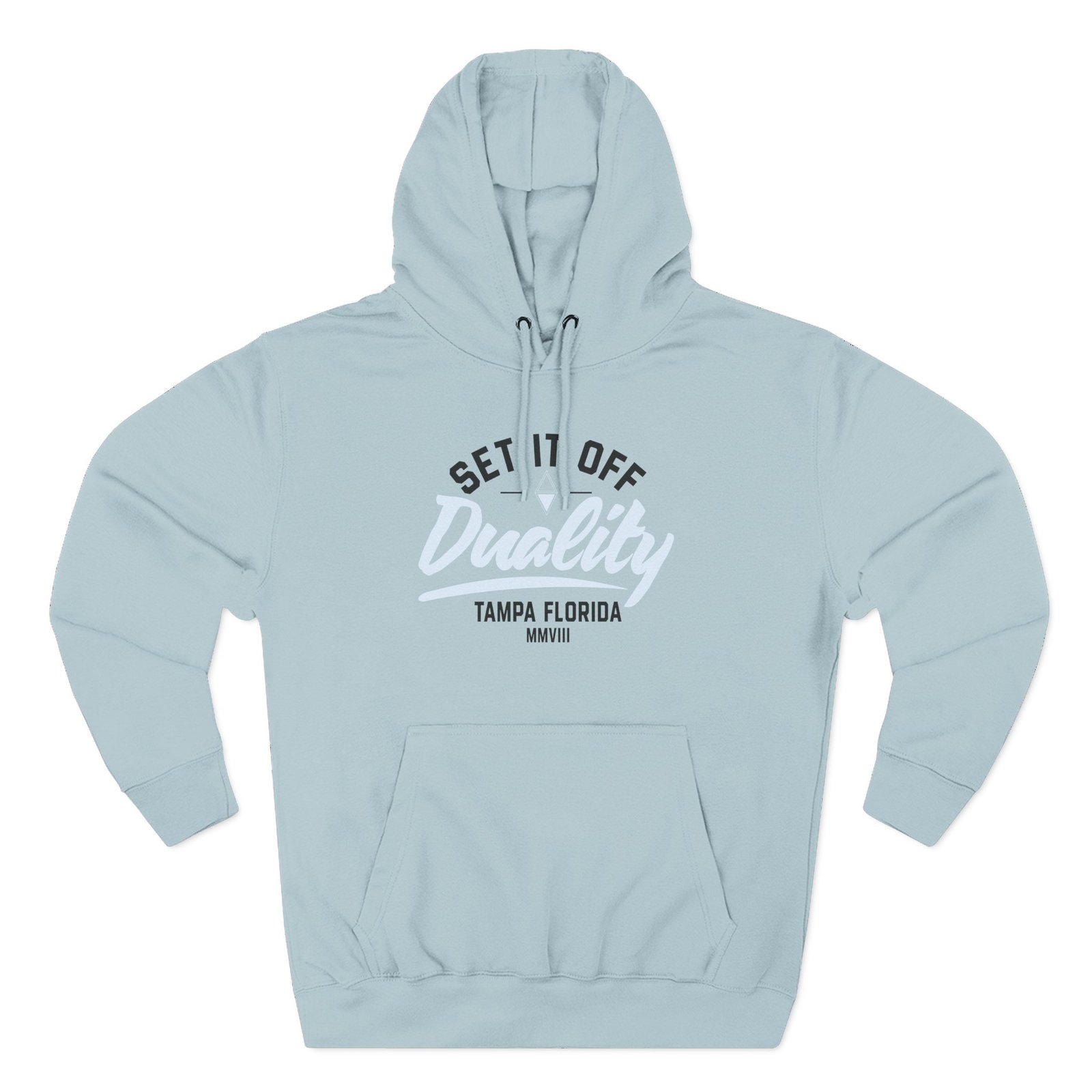 Set It Off Duality Logo Three-Panel Fleece Hoodie