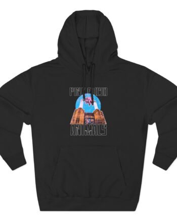 Pink Floyd Animals Three-Panel Fleece Hoodie