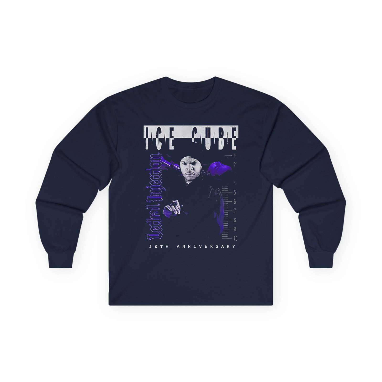 Ice Cube Lethal Injection Tour Unisex Ultra Cotton Long Sleeve Tee