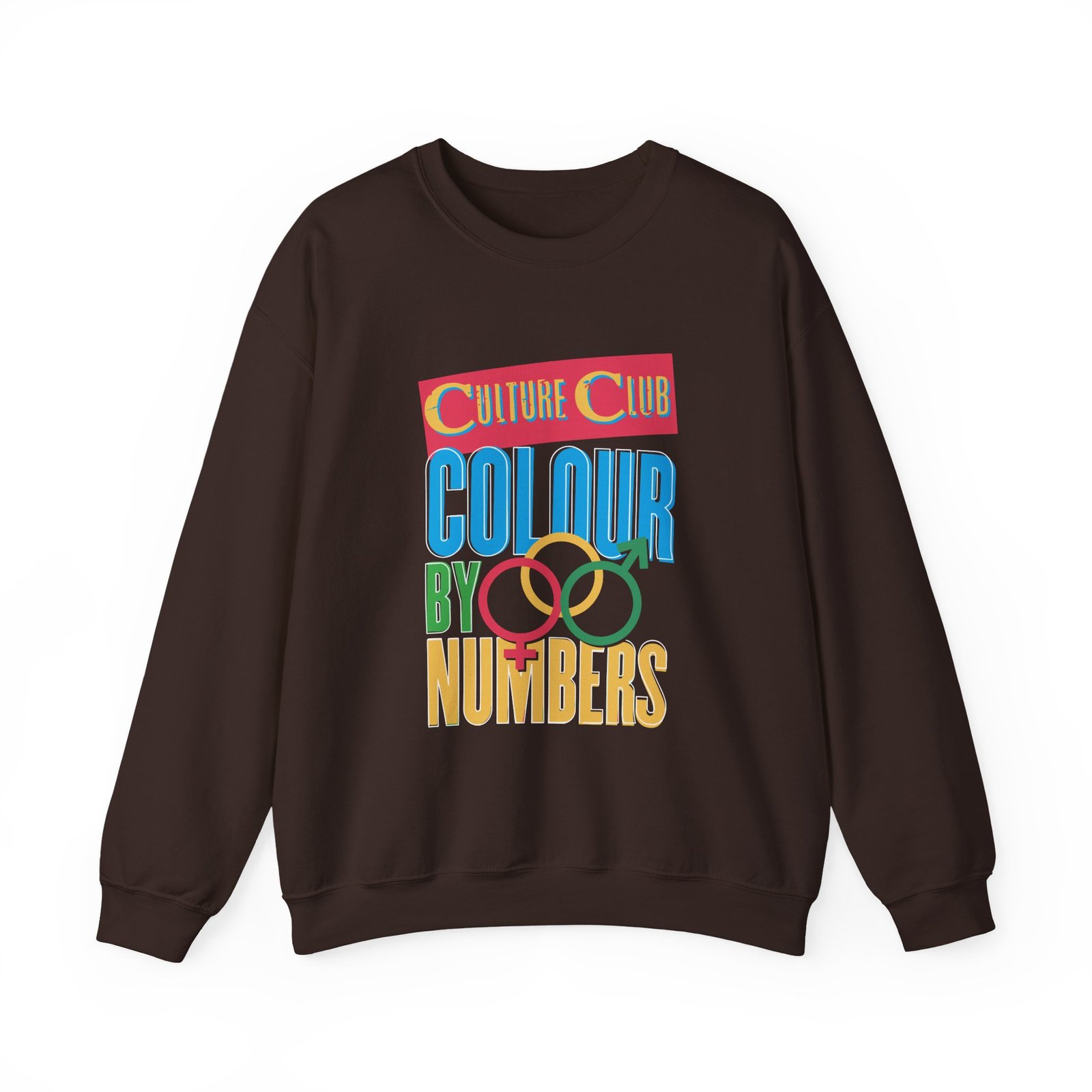 Boy George Colour By Numbers Unisex Heavy Blend™ Crewneck Sweatshirt