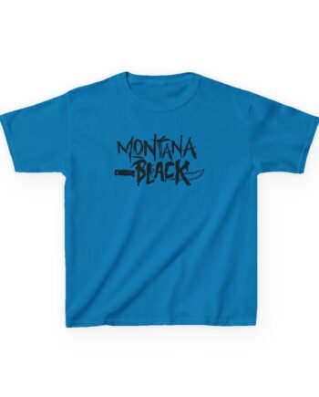 Kids Montana Black Heavy Cotton™ Tee