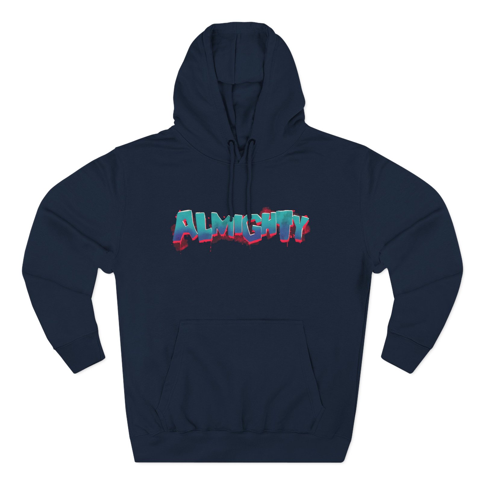 Almighty Splatter Three-Panel Fleece Hoodie
