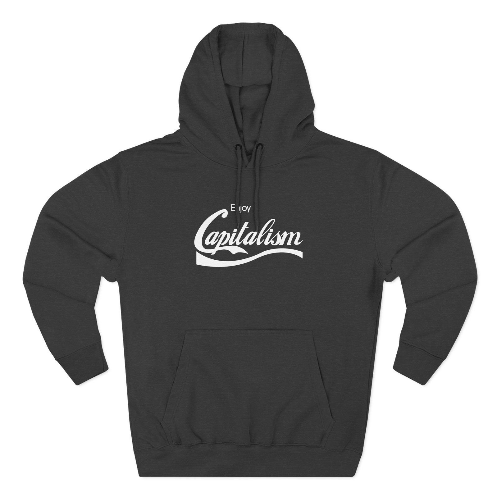 Valuetainment Enjoy Capitalism Three-Panel Fleece Hoodie