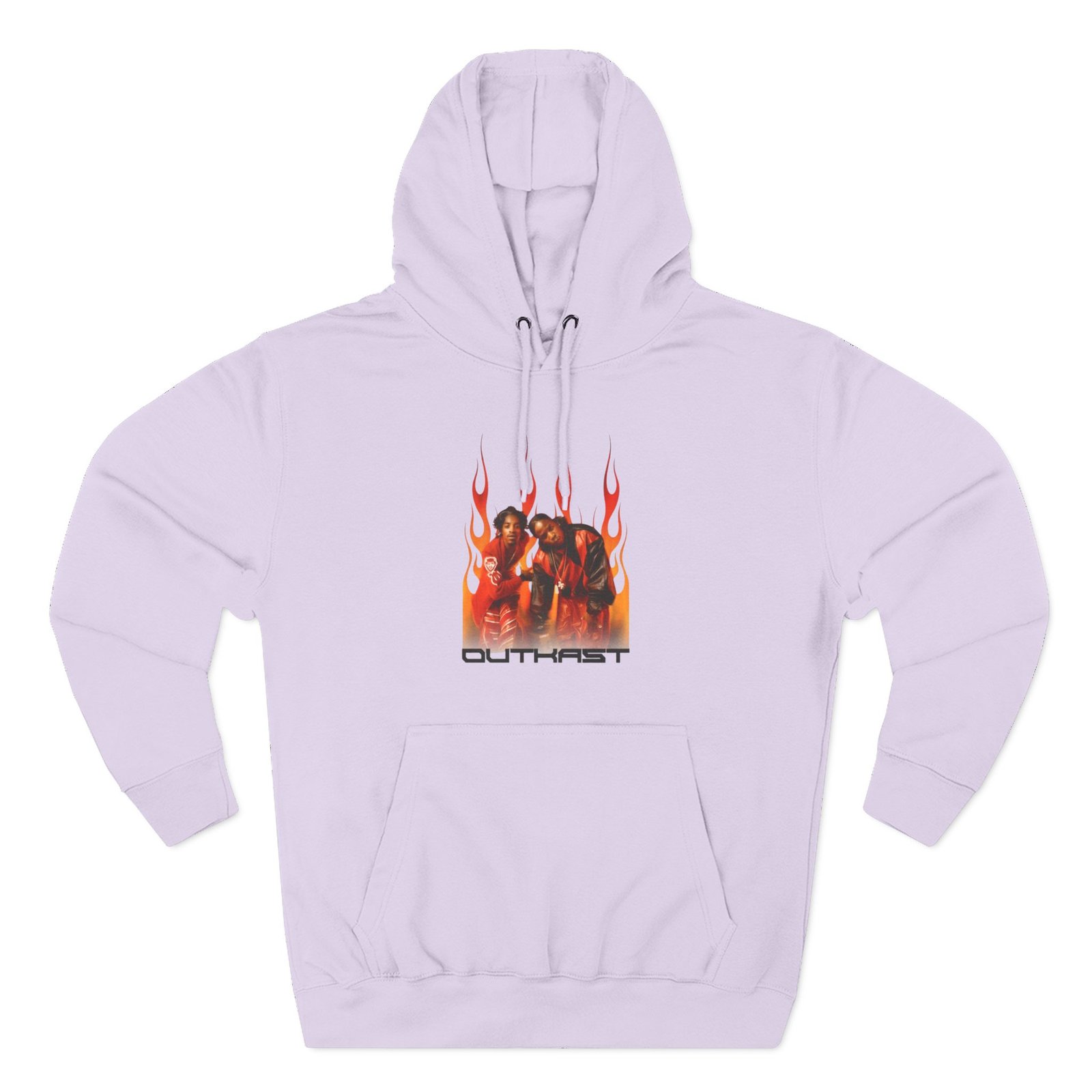 Outkast Outkast Flames Three-Panel Fleece Hoodie