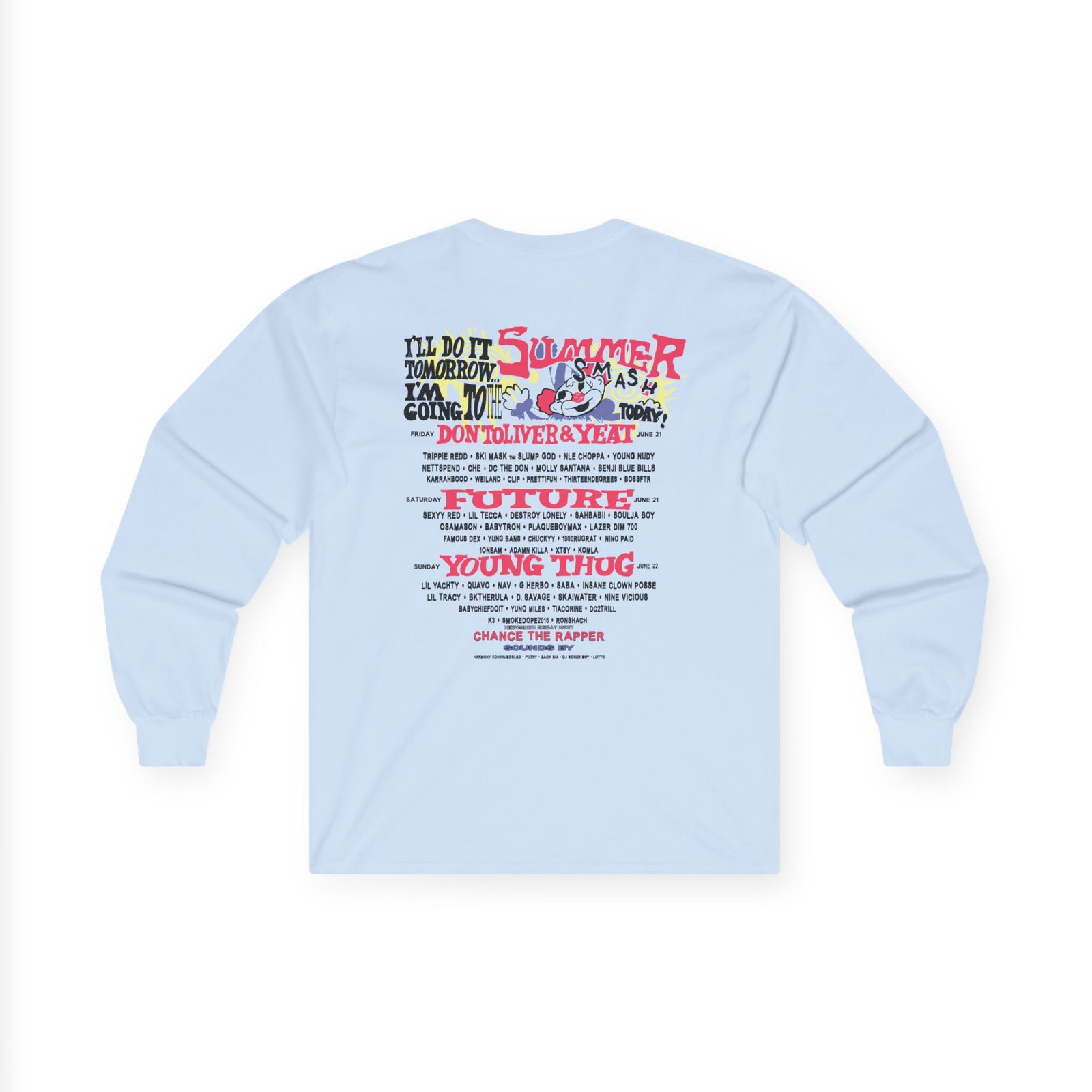 Summer Smash Do It Tomorrow Unisex Ultra Cotton Long Sleeve Tee