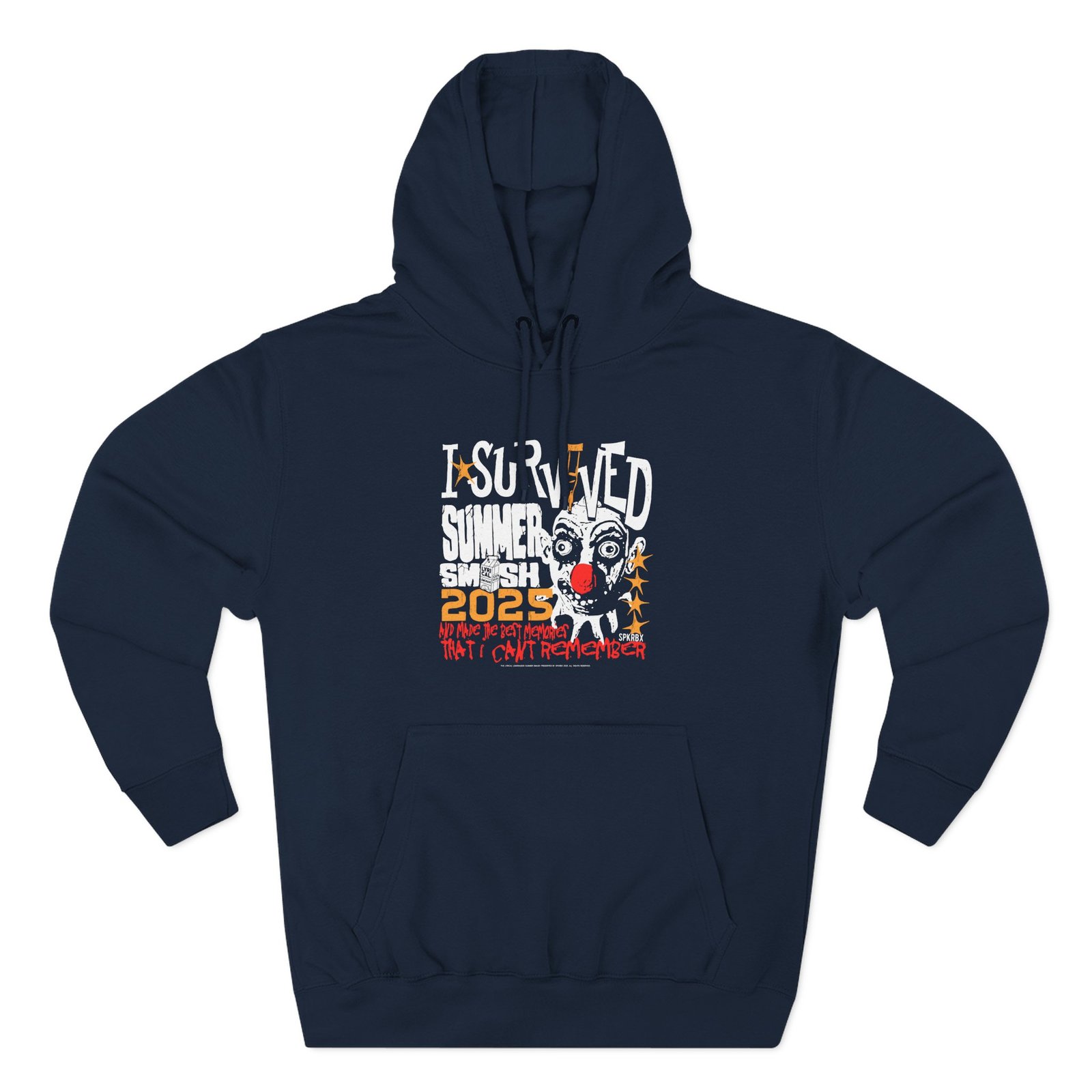 Summer Smash I Survived Three-Panel Fleece Hoodie