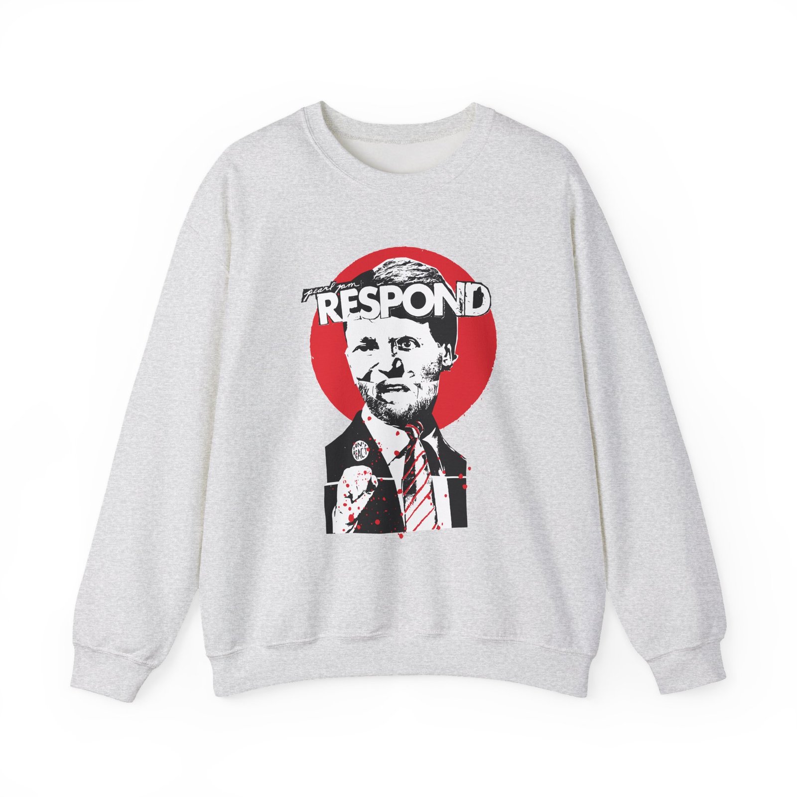 Pearl Jam Respond Unisex Heavy Blend™ Crewneck Sweatshirt