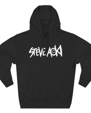 Steve Aoki Logo Three-Panel Fleece Hoodie