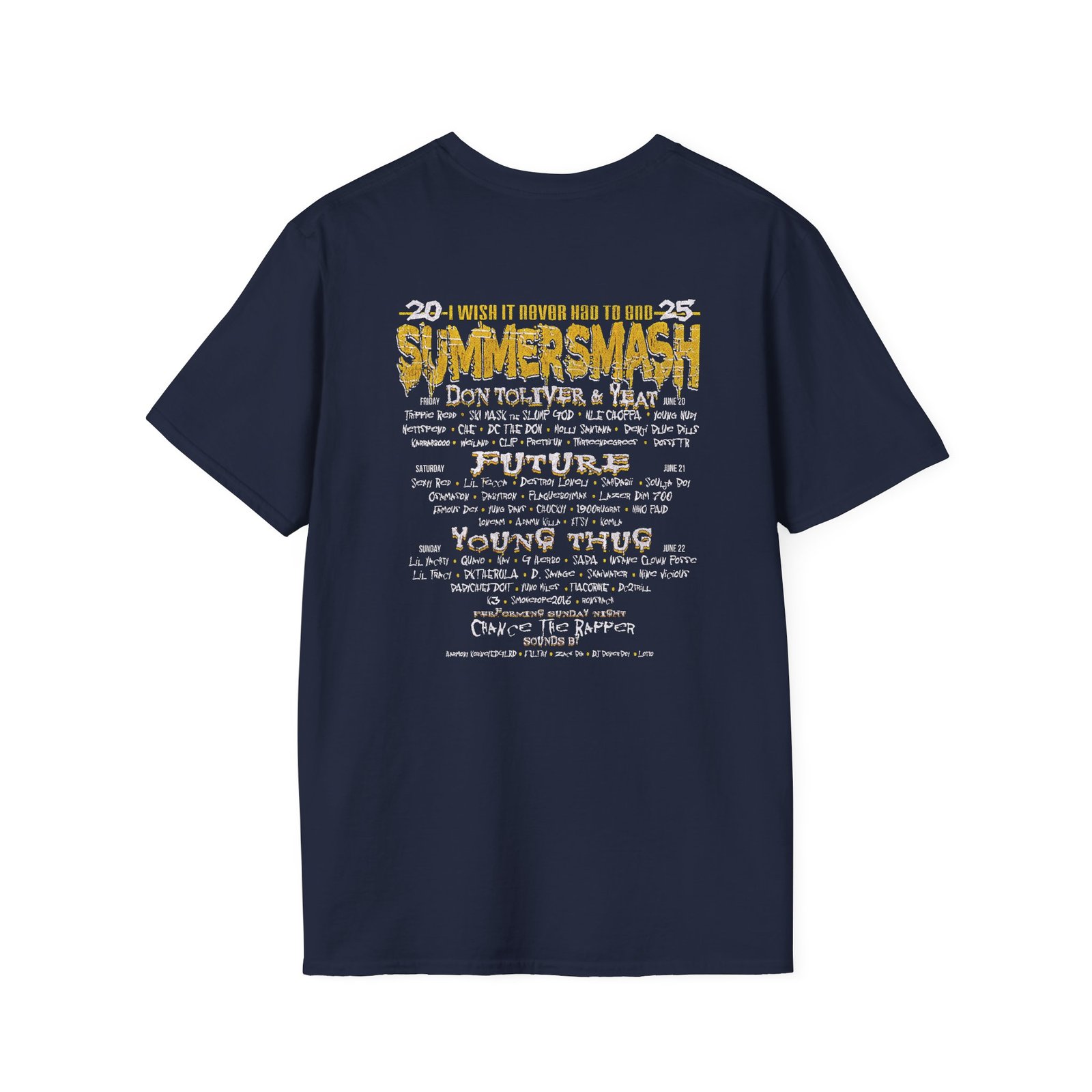 Summer Smash Fishphones Unisex Softstyle T-Shirt
