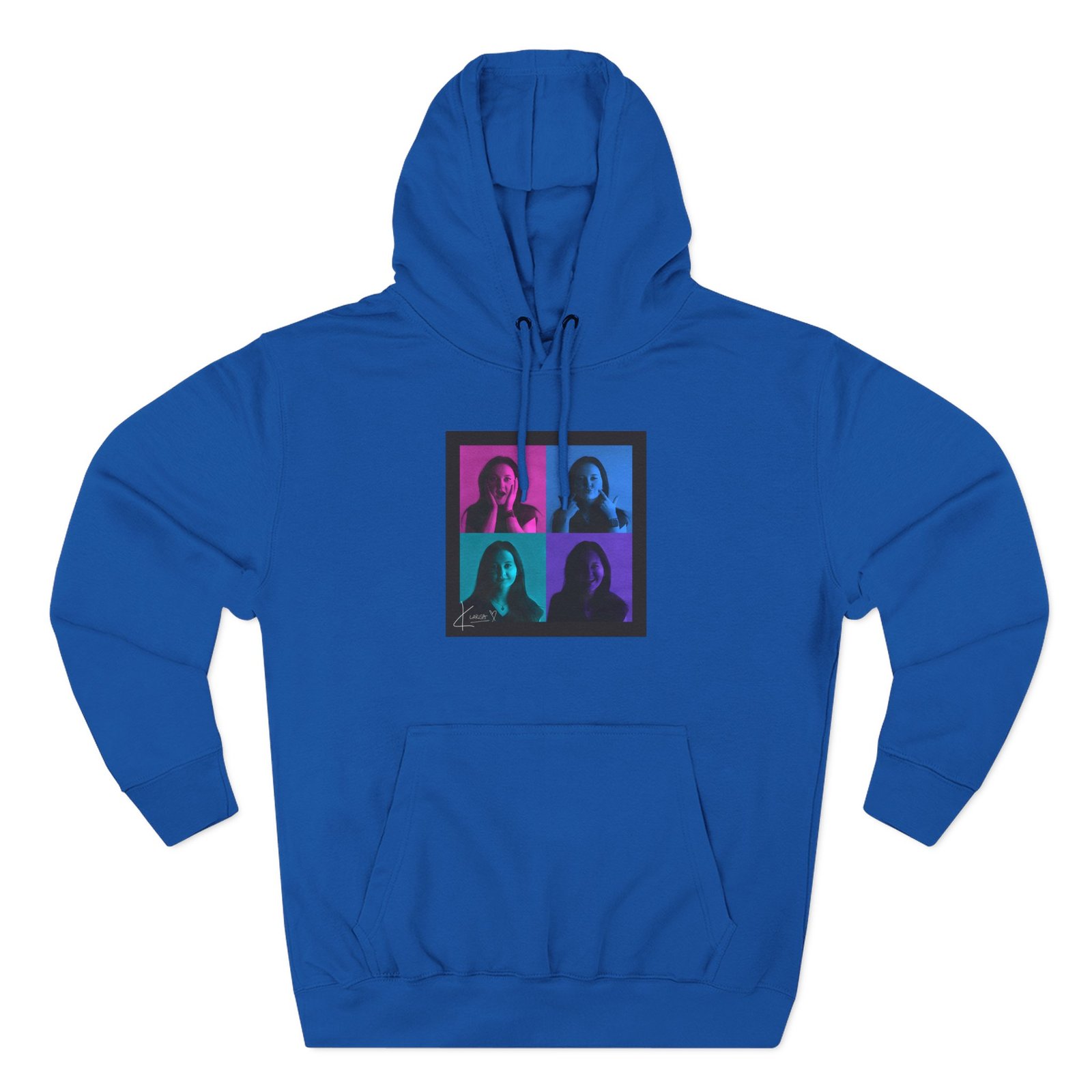Klarisa Emotions Three-Panel Fleece Hoodie