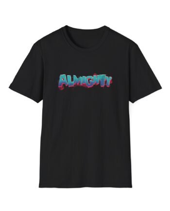 Almighty Splatter Unisex Softstyle T-Shirt