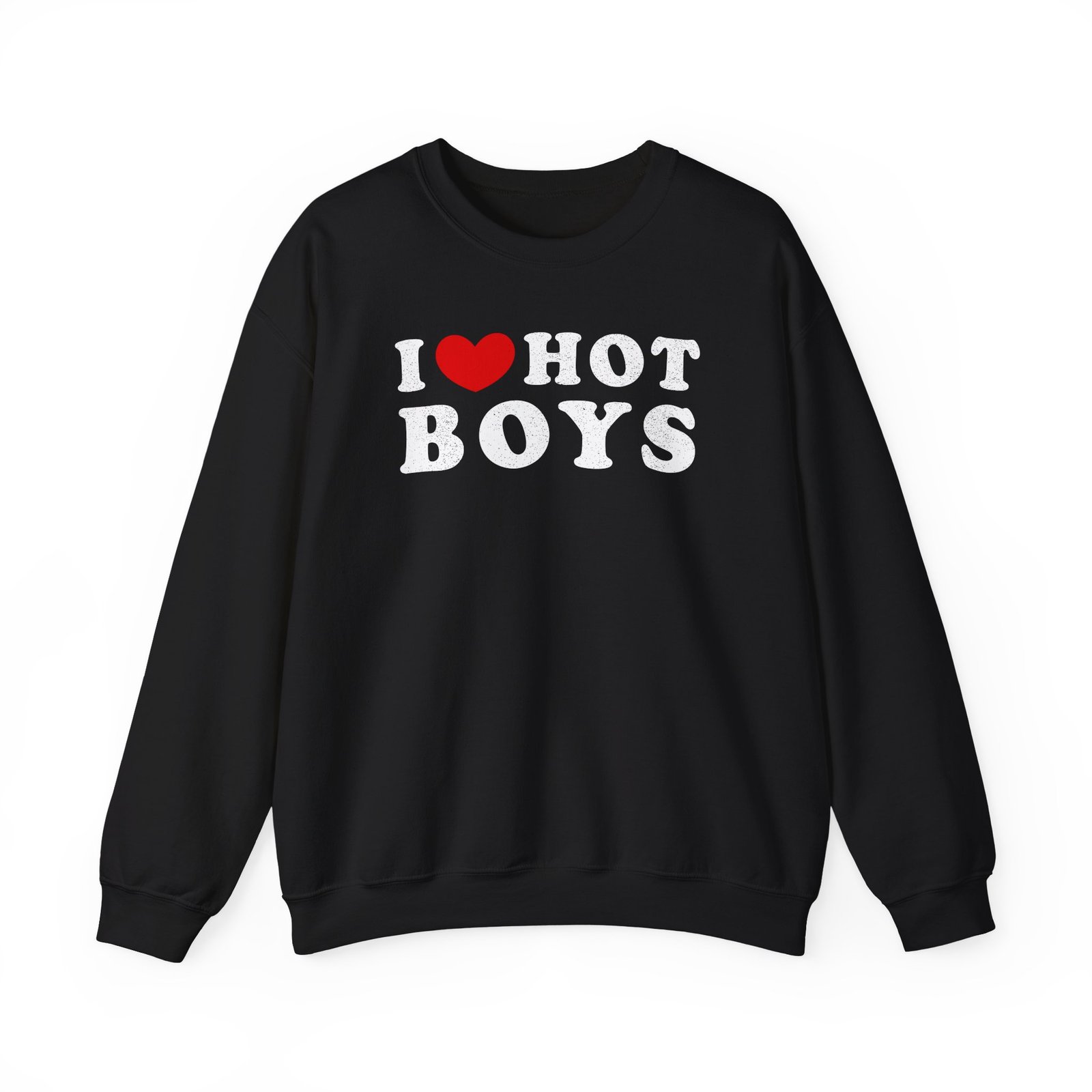 Hot Boys I Love Unisex Heavy Blend™ Crewneck Sweatshirt