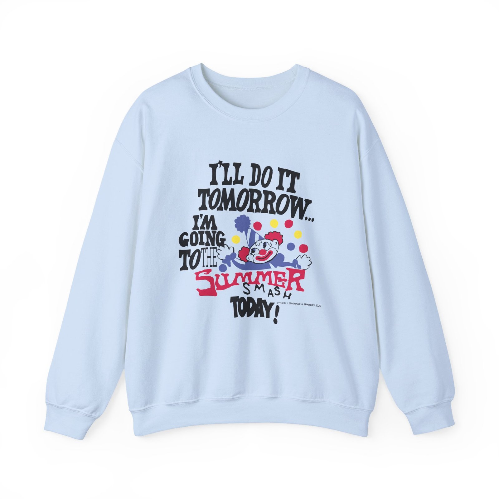 Summer Smash Do It Tomorrow Unisex Heavy Blend™ Crewneck Sweatshirt