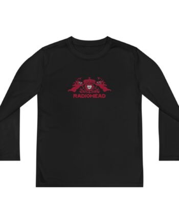 Youth Radiohead Bear Crest Long Sleeve Competitor Tee