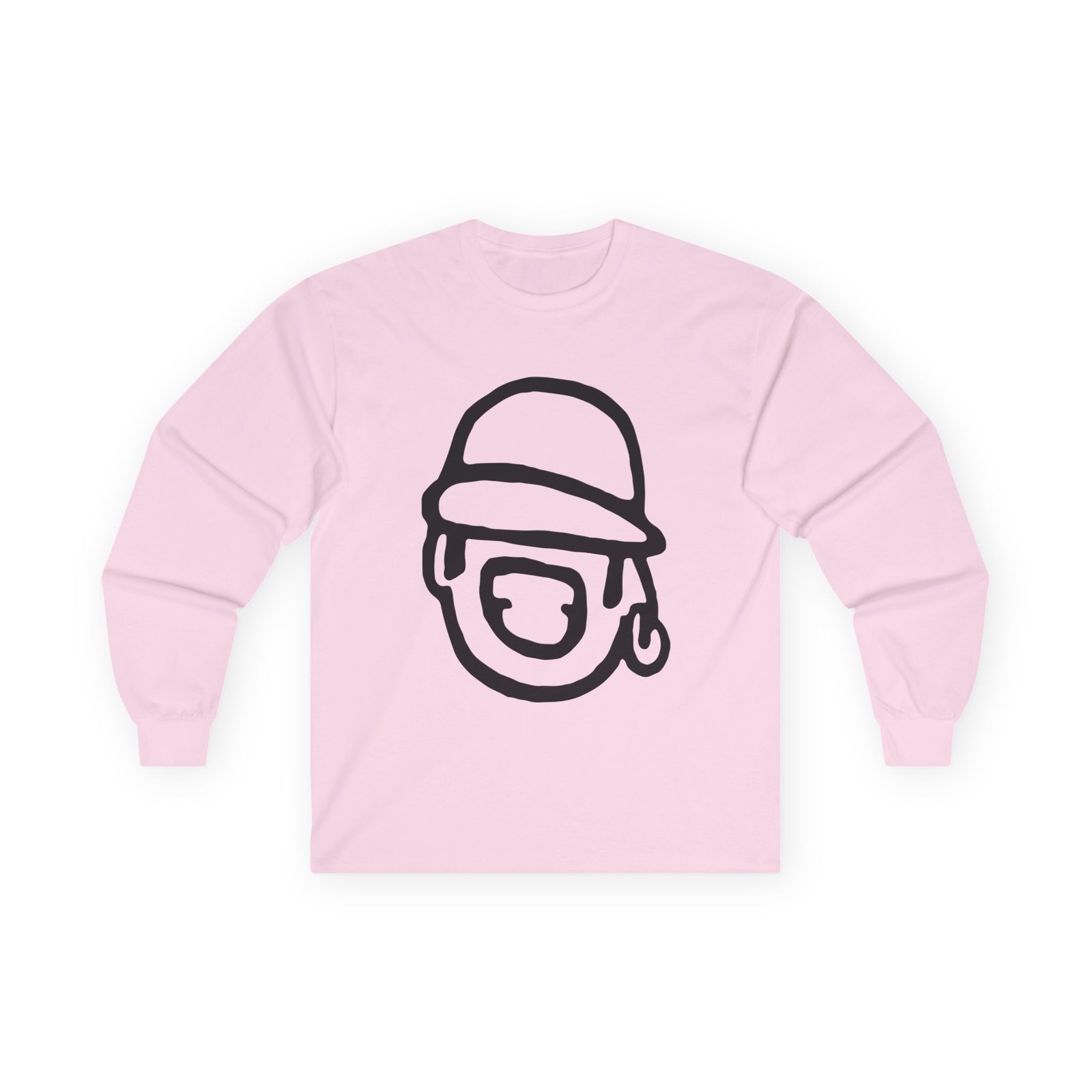 Niko B Big Face Unisex Ultra Cotton Long Sleeve Tee