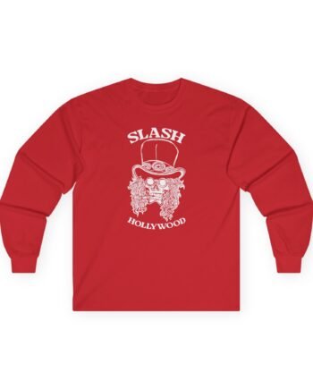 Slash Hollywood Skull Unisex Ultra Cotton Long Sleeve Tee