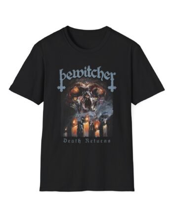 Bewitcher Death Returns Unisex Softstyle T-Shirt