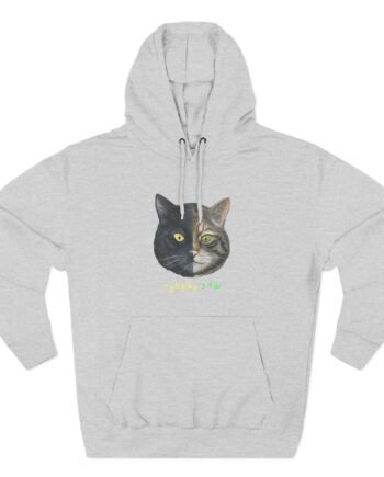 Tigers Jaw Cat Three-Panel Fleece Hoodie