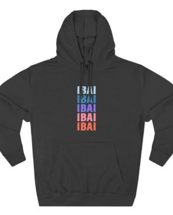 Ibai Llanos Three-Panel Fleece Hoodie
