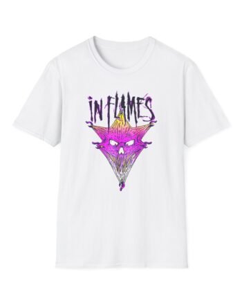 In Flames Pierced Jester Unisex Softstyle T-Shirt